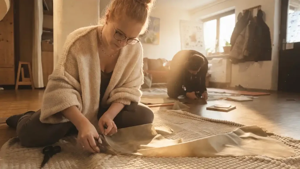 Teambuilding schamanische Trommel bauen workshop Amperhof