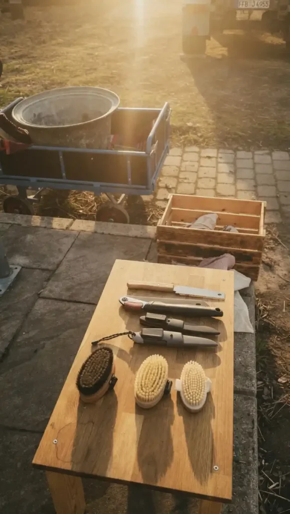 Teambuilding schamanische Trommel bauen workshop Amperhof