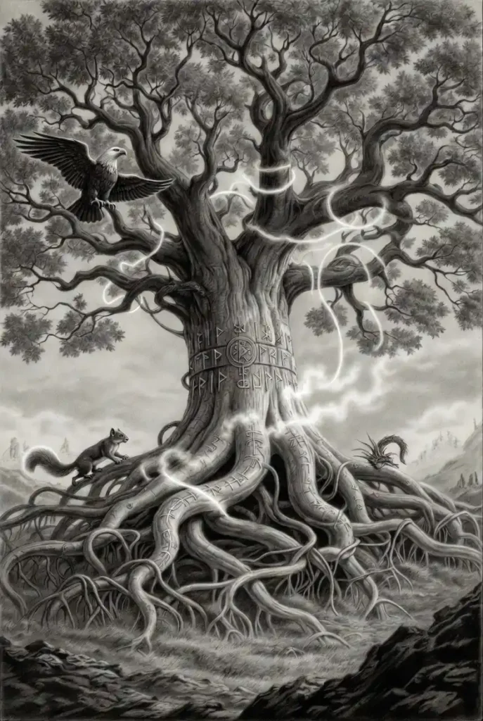 Yggdrasil der Weltenbaum